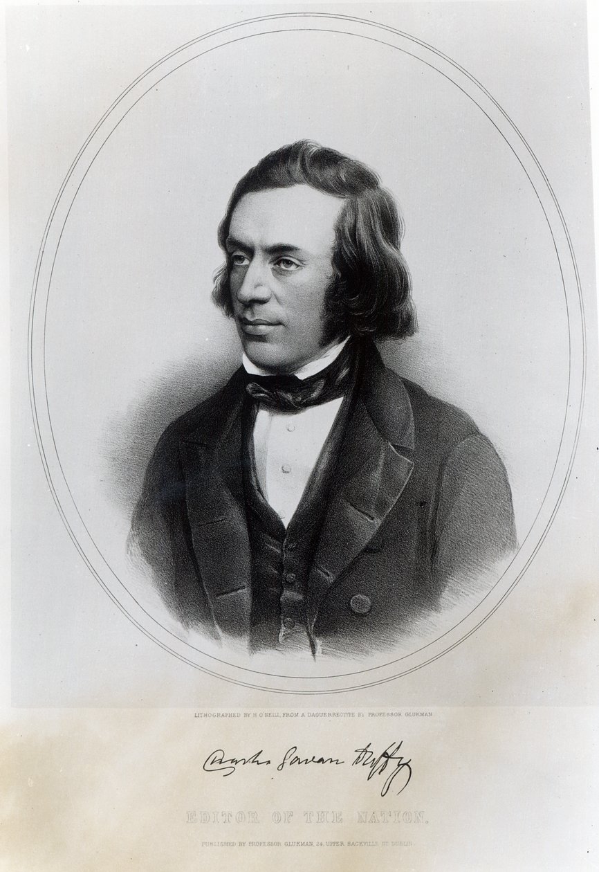 Charles Gavan Duffy, litografoval H. O
