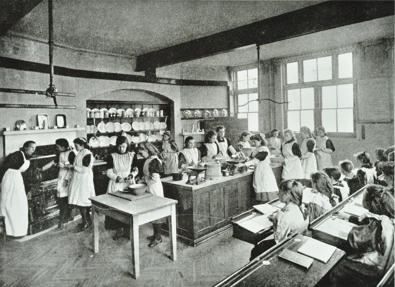 Kurz vaření, 1896 od English Photographer