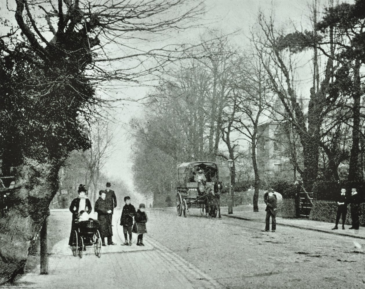 Crouch End Hill, Crouch End, 1894 od English Photographer