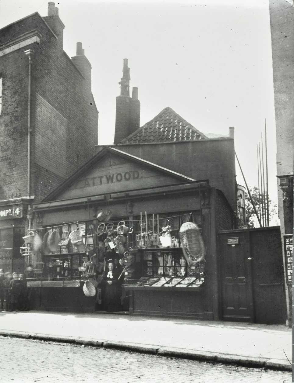 Evelyn Street: od Deptford High Street, Londýn, 1899 od English Photographer