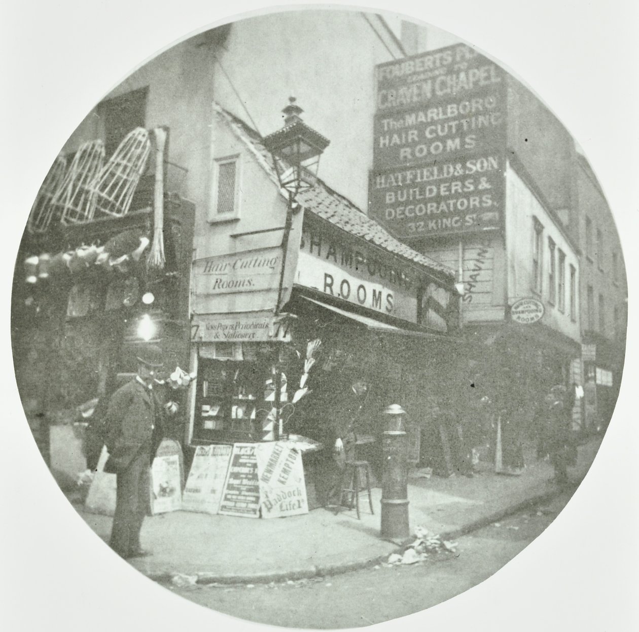 Fouberts Place, Westminster LB: od Kingly Street, 1890 od English Photographer