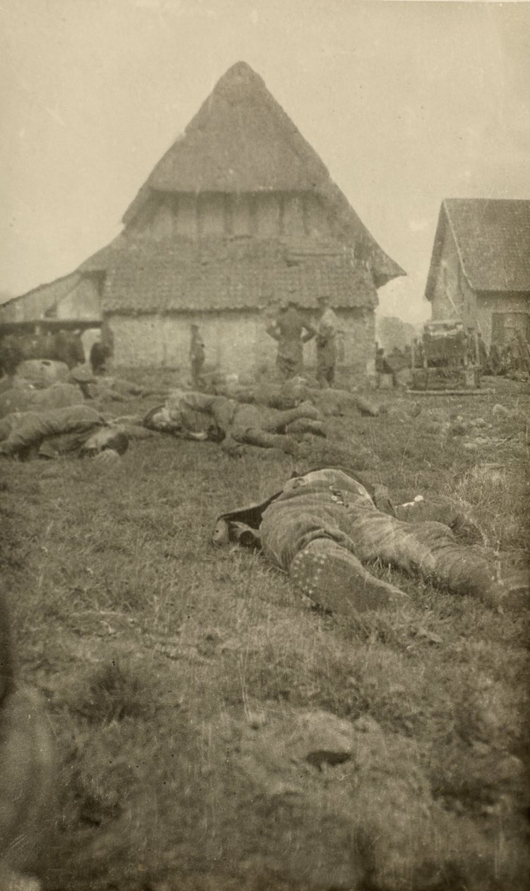 Z alba 134 fotografií spojených s první světovou válkou, západní fronta, 1914-18 od English Photographer