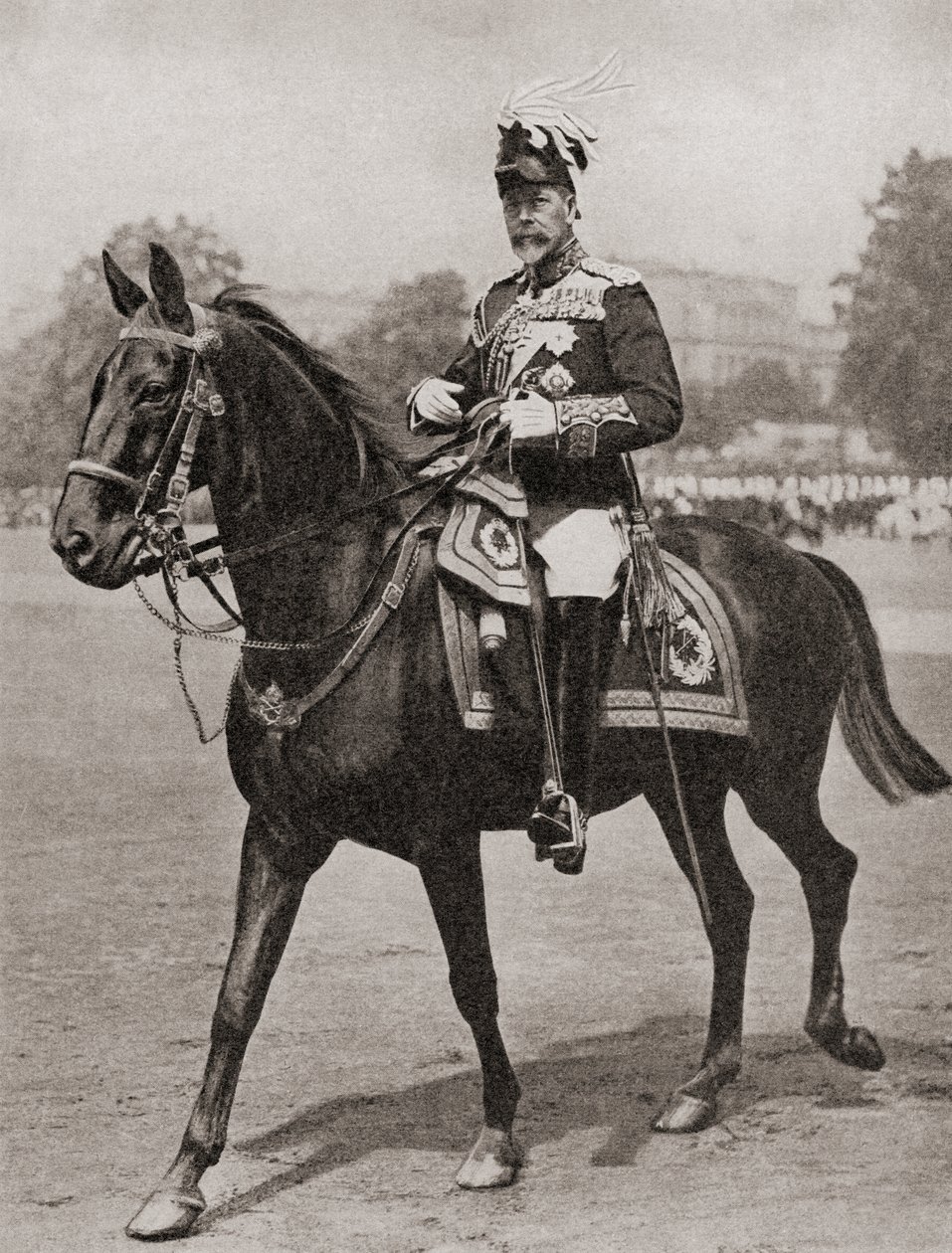 George V, z Příběhu dvaceti pěti let, vydaného v roce 1935 od English Photographer