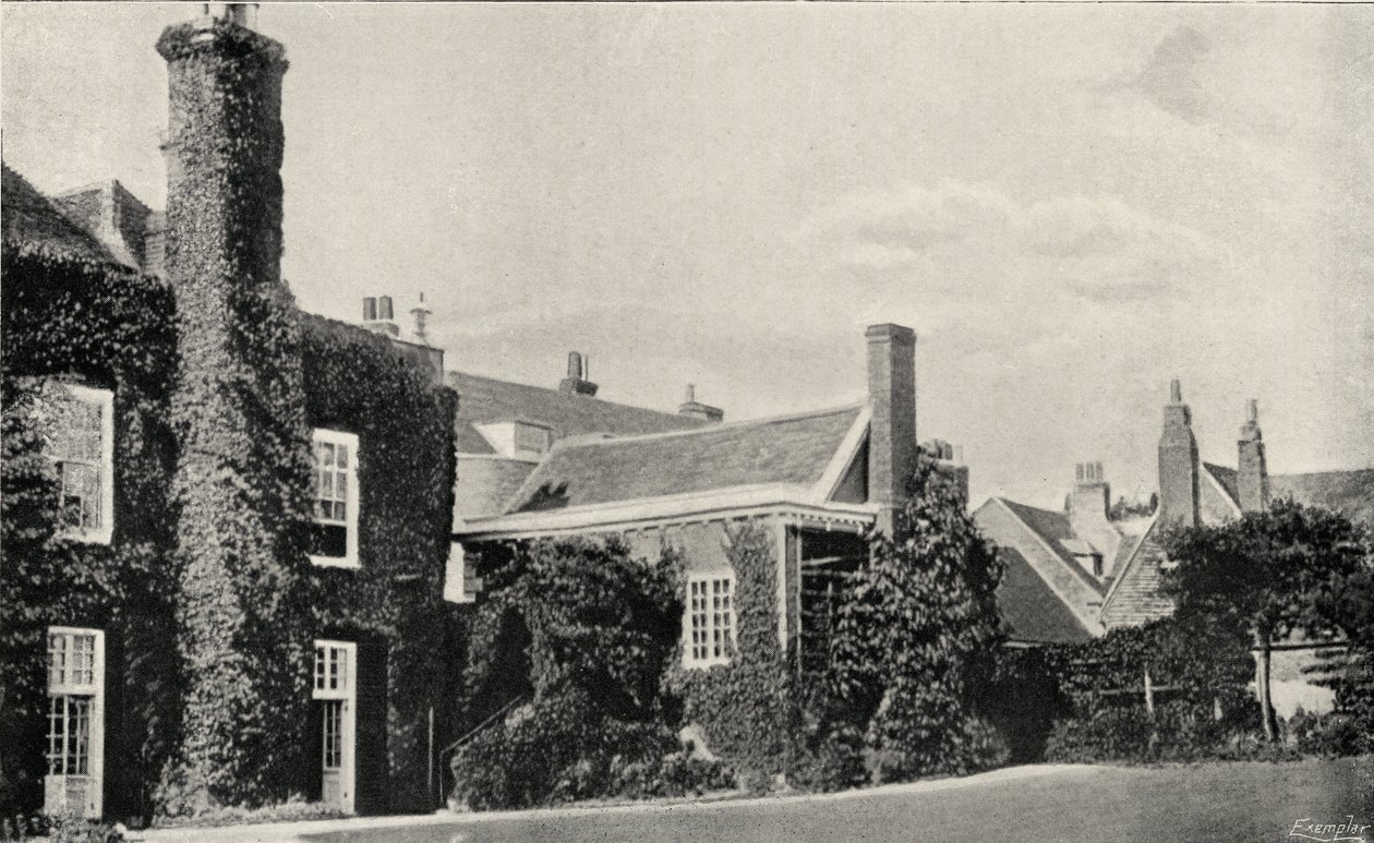 Henry James (1843-1916) dům v Rye od English Photographer
