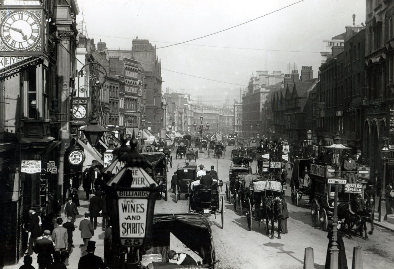 High Holborn, Londýn, kolem roku 1890 od English Photographer