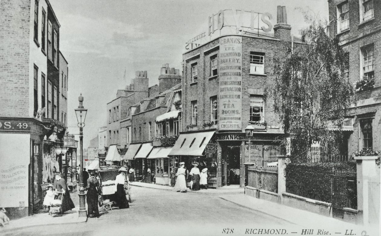 Hill Rise, Richmond: celkový pohled, 1895 od English Photographer