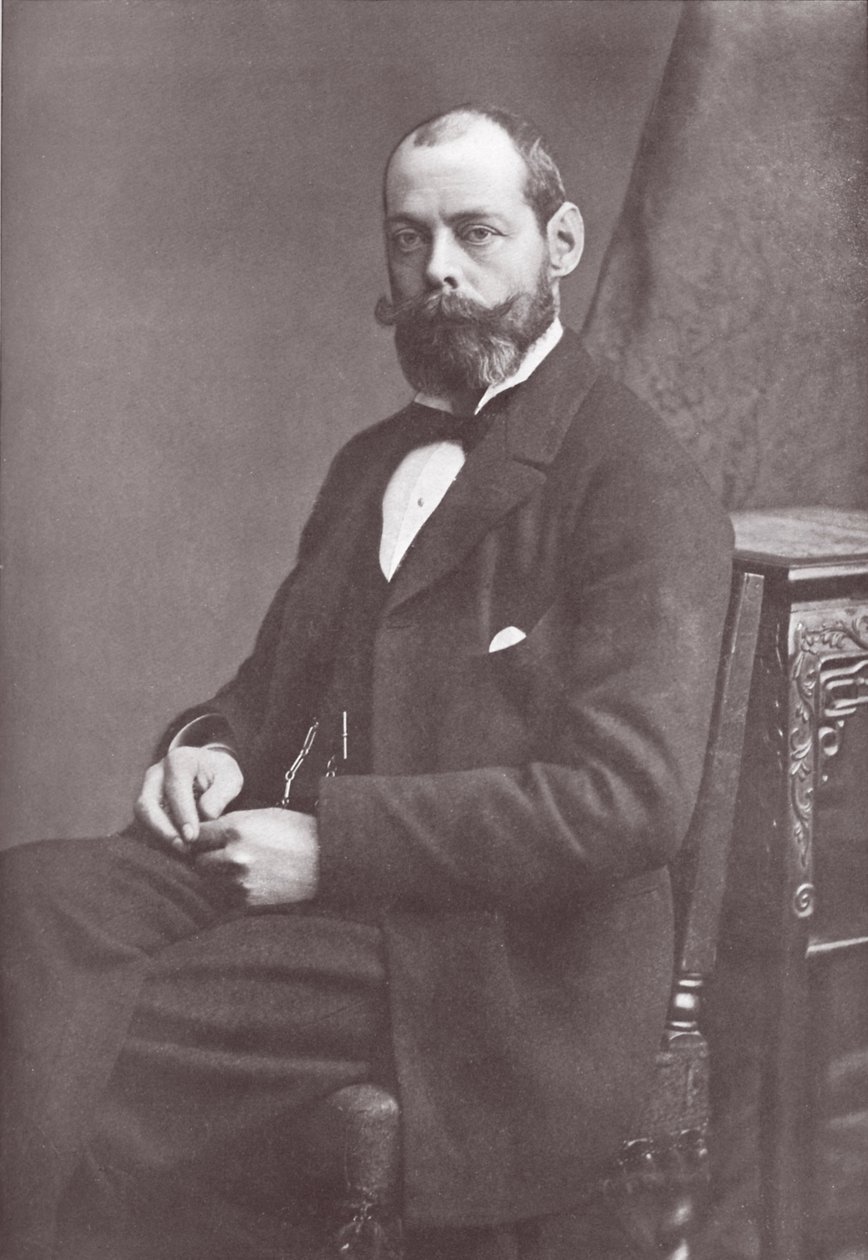 Lord Randolph Churchill, z Cassellových Dějin Anglie od English Photographer