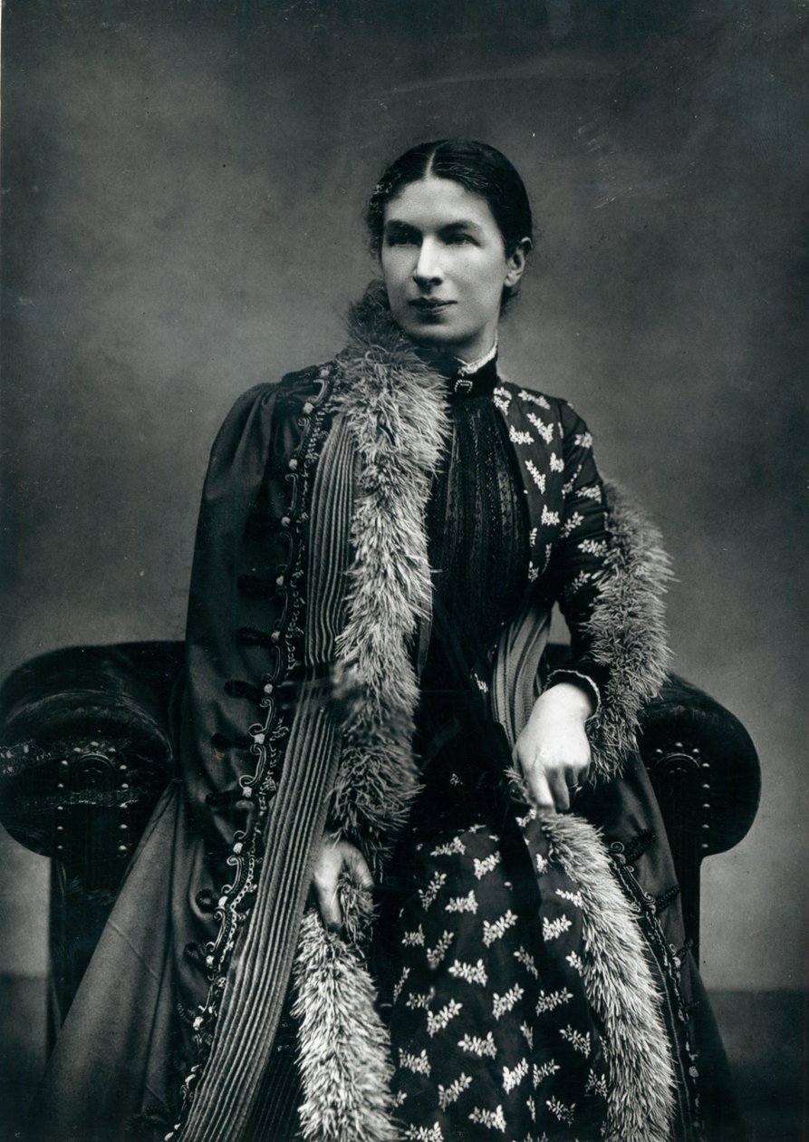Paní Humphry Ward, 1881 od English Photographer