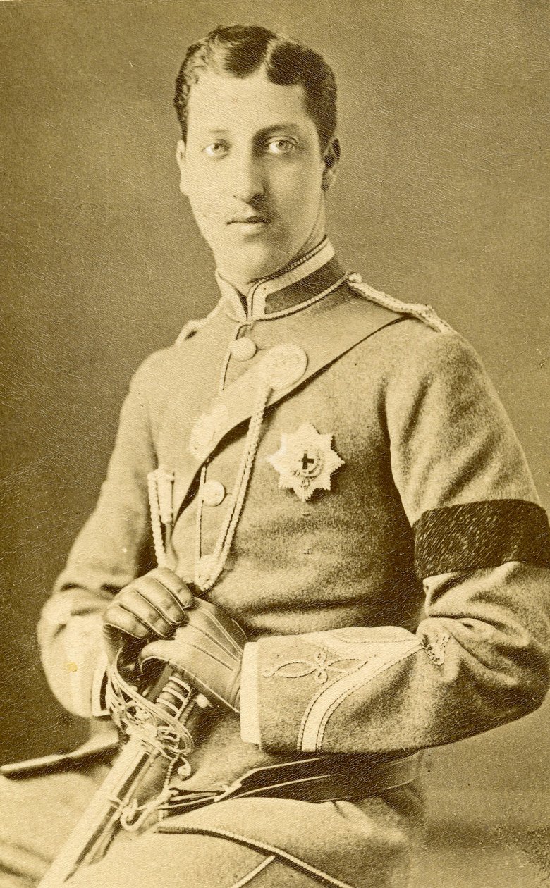 Portrét prince Alberta Victora z Walesu. (fotografie) od English Photographer