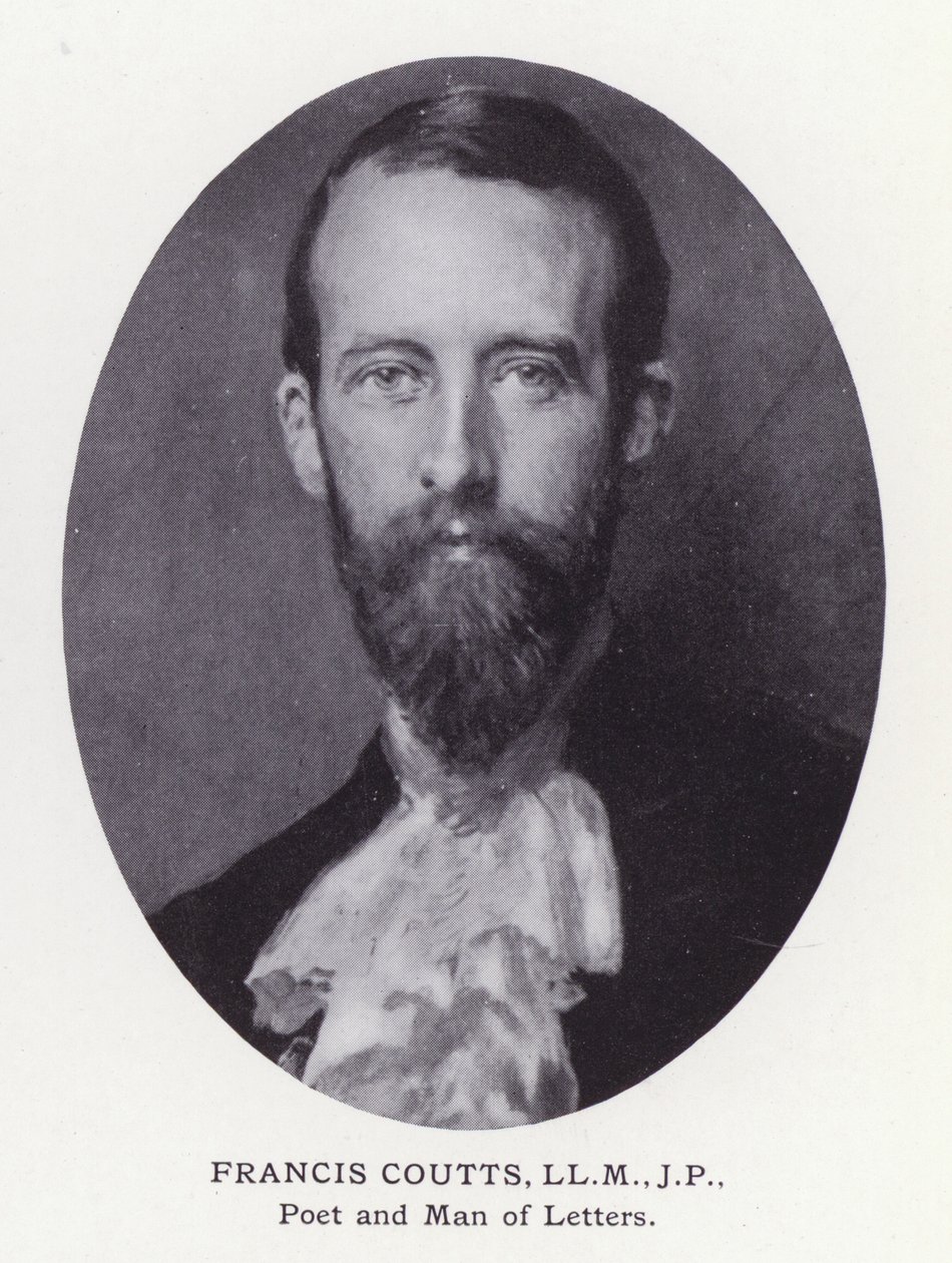 Významní muži Londýna: Francis Coutts (černobílá fotografie) od English Photographer