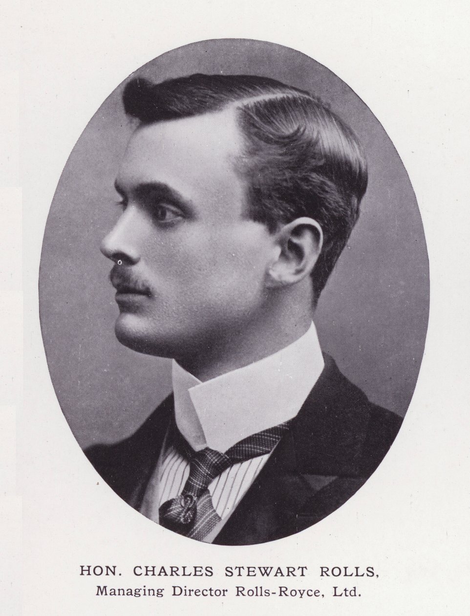 Prominent Men of London: Hon Charles Stewart Rolls (č/b foto) od English Photographer