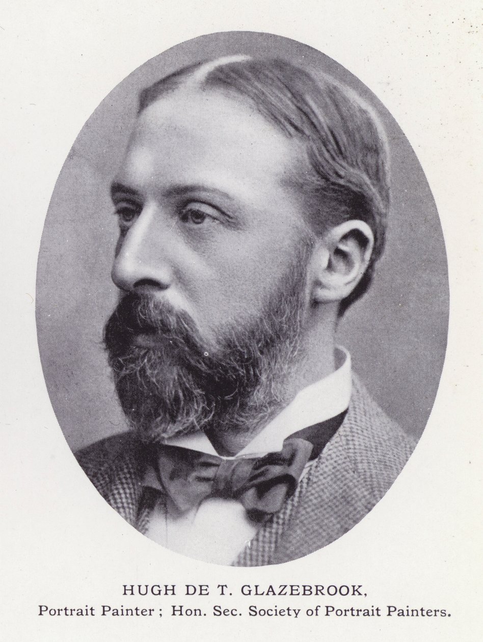 Významní muži Londýna: Hugh De T Glazebrook (černobílá fotografie) od English Photographer