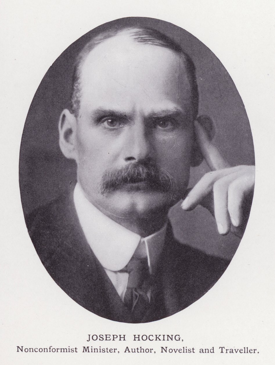Významní muži Londýna: Joseph Hocking (č/b foto) od English Photographer