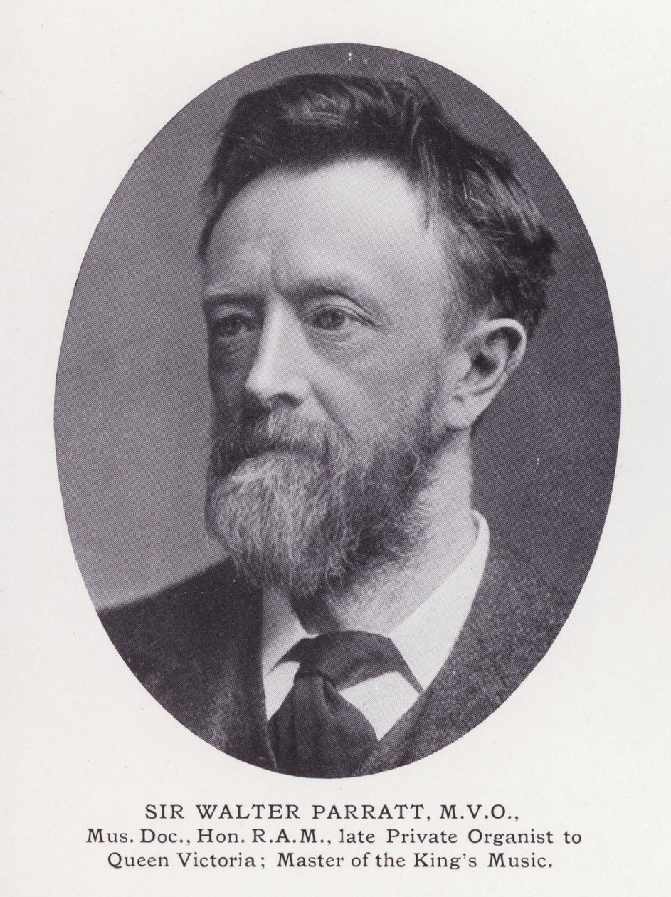 Významní muži Londýna: Sir Walter Parratt (černobílá fotografie) od English Photographer