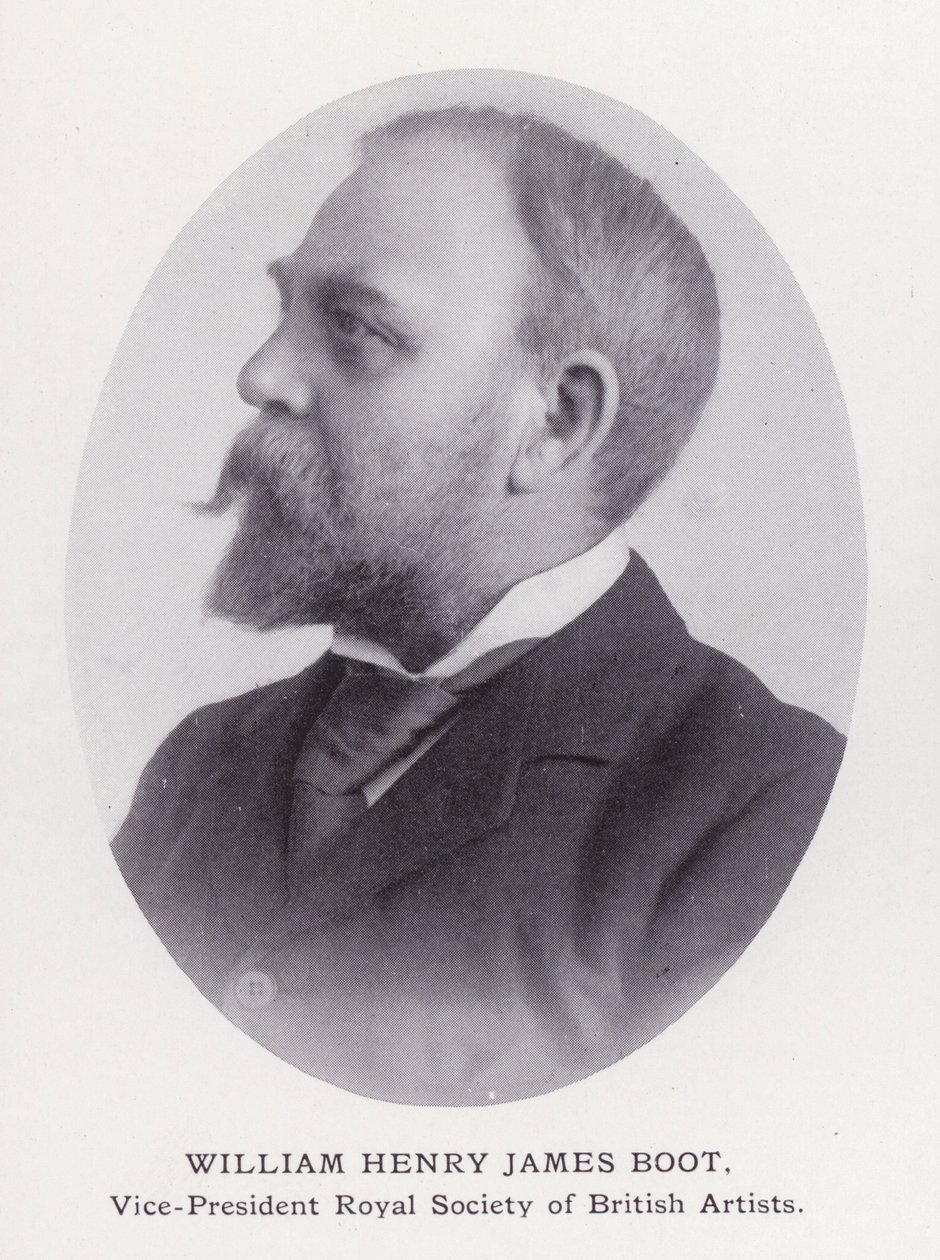 Prominenti Londýna: William Henry James Boot (černobílá fotografie) od English Photographer