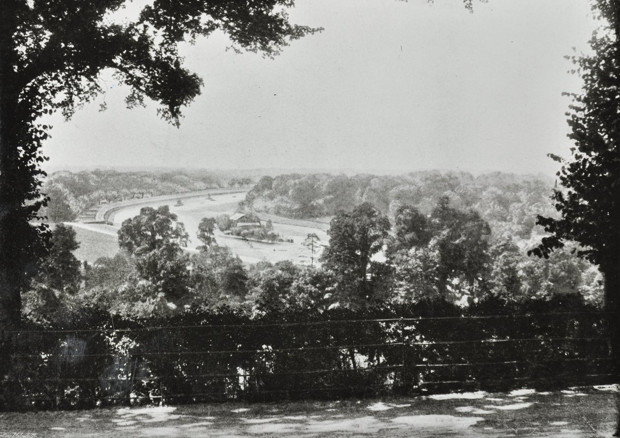 Richmond Hill, Richmond: celkový pohled, 1896 od English Photographer