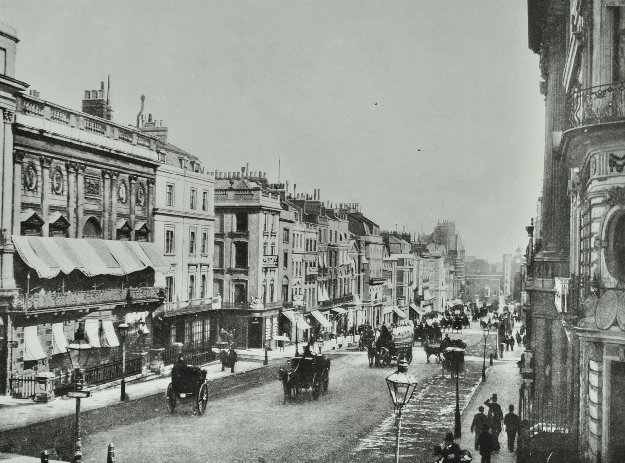Saint Jamess Street, Westminster LB: Pohled na jih, 1896 od English Photographer