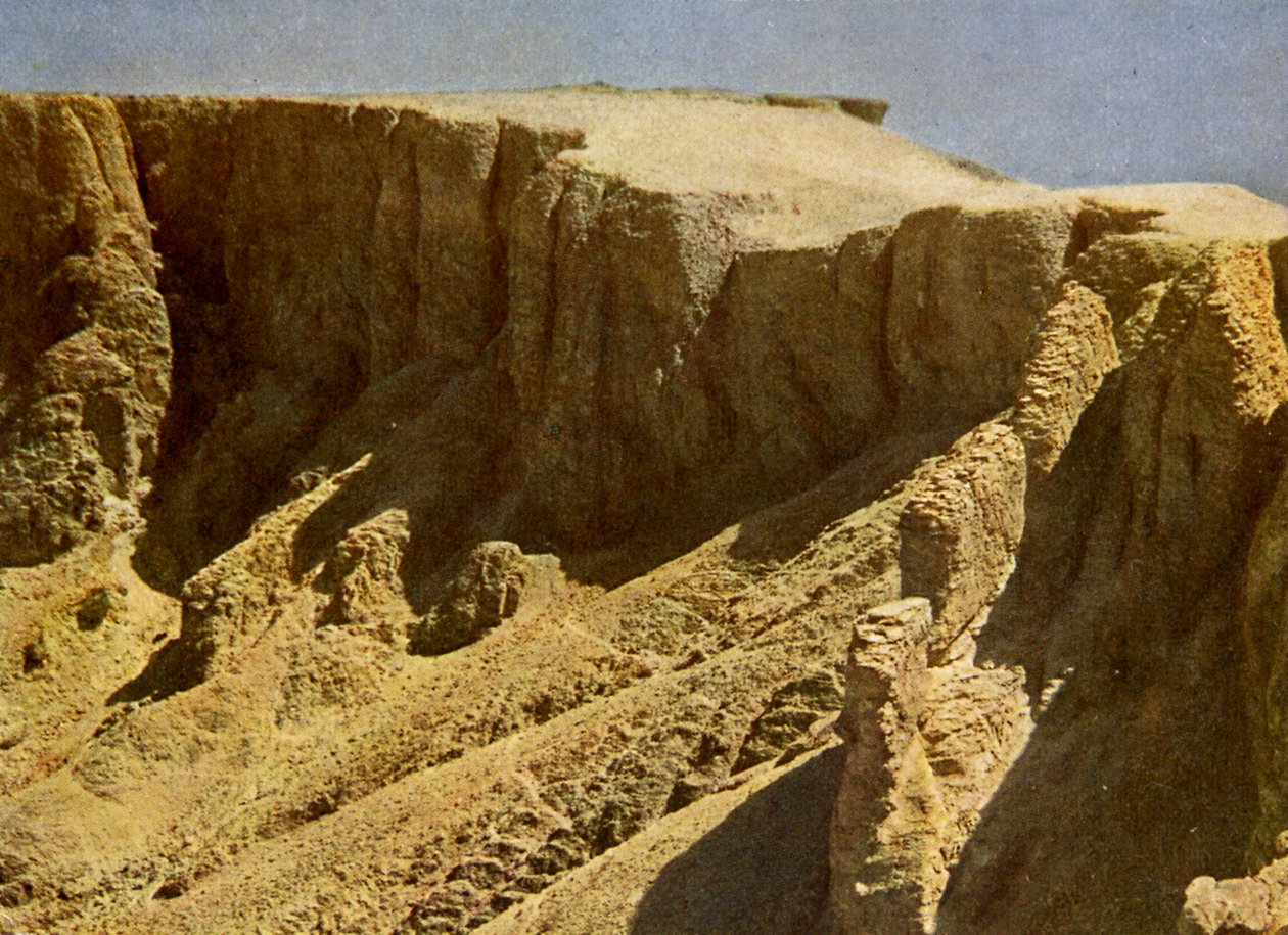 Jižní svah královského pohřebiště, Egypt. od English Photographer