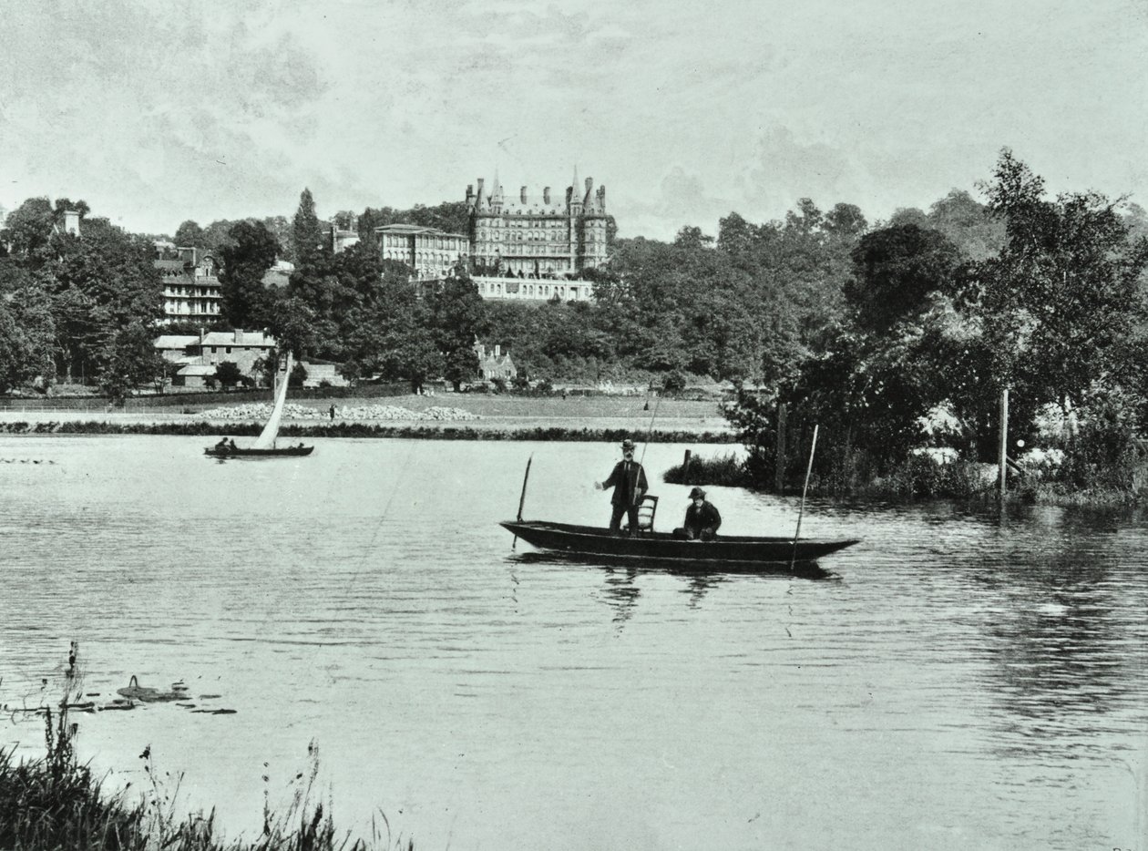 Star And garter home, Richmond Hill, Richmond: celkový pohled, 1895 od English Photographer