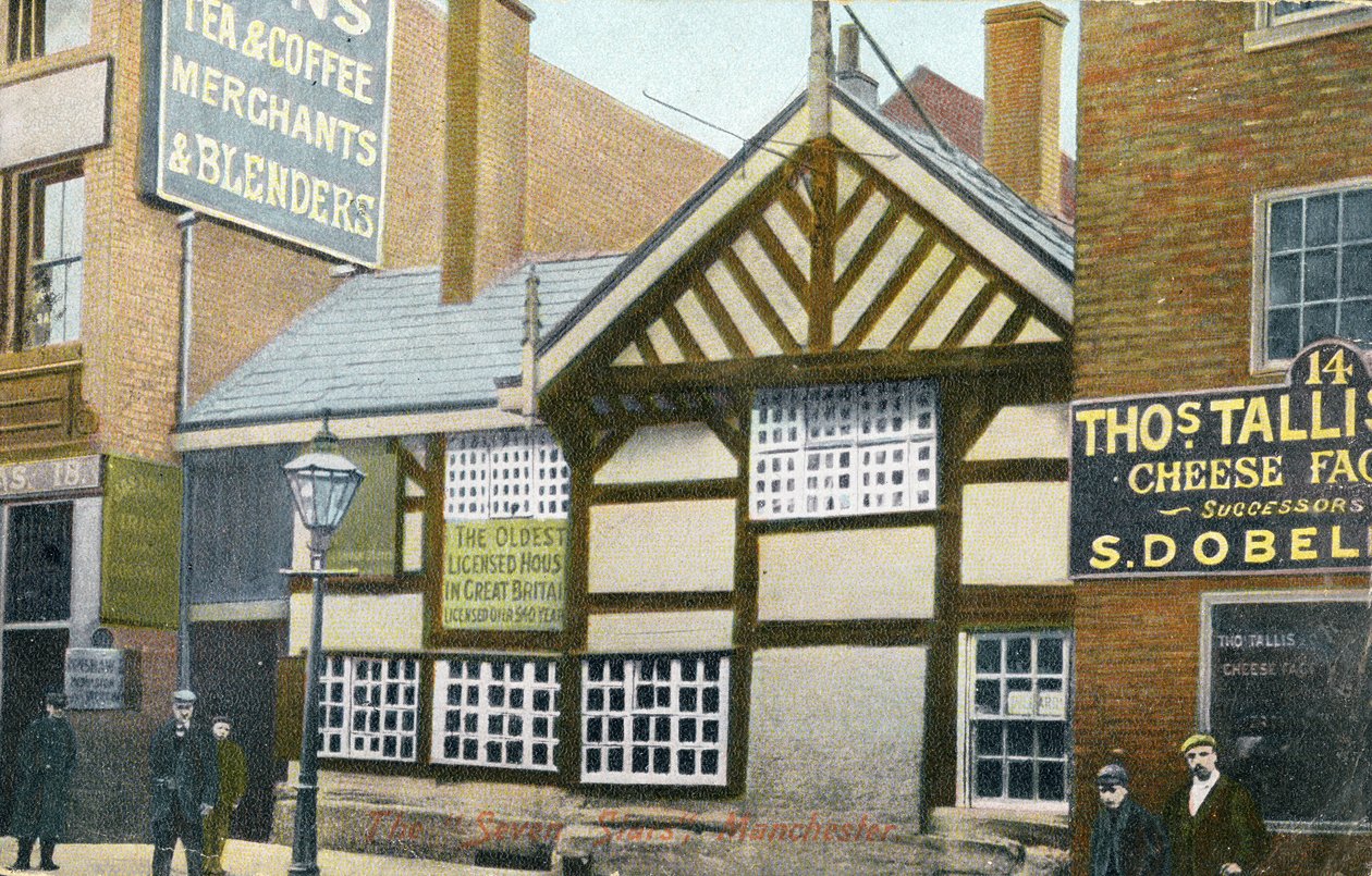 The Seven Stars Inn, Manchester od English Photographer