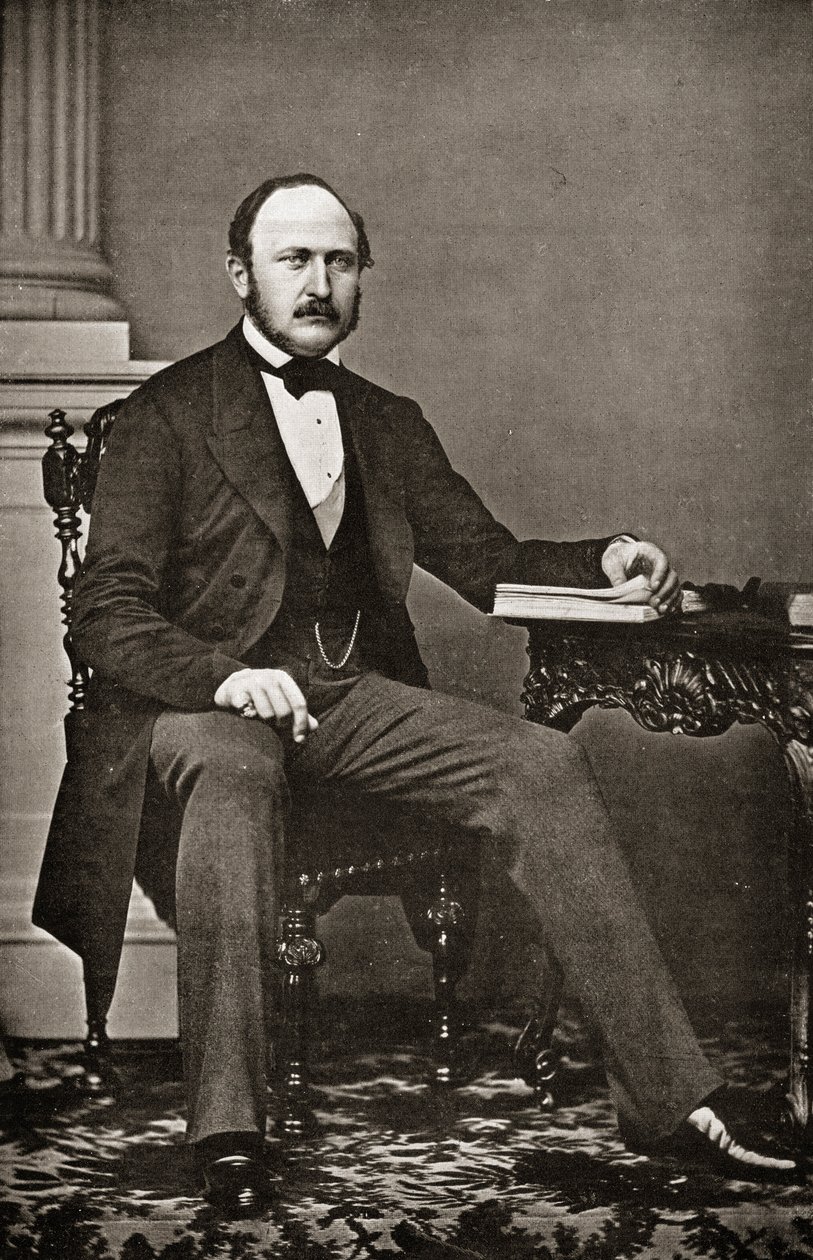Poslední portrét HRH prince Alberta (1819-65) od English Photographer
