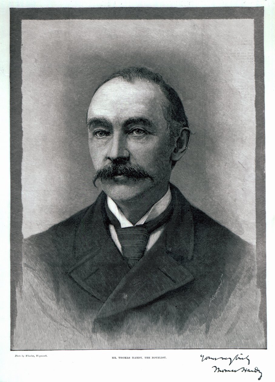 Thomas Hardy, 1892 od English Photographer