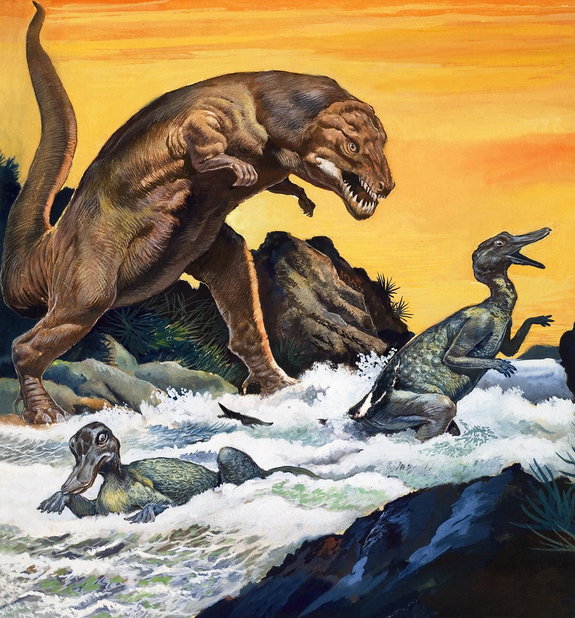 Tyranosaurus Rex, z filmu "Při hledání dinosaurů od English Photographer