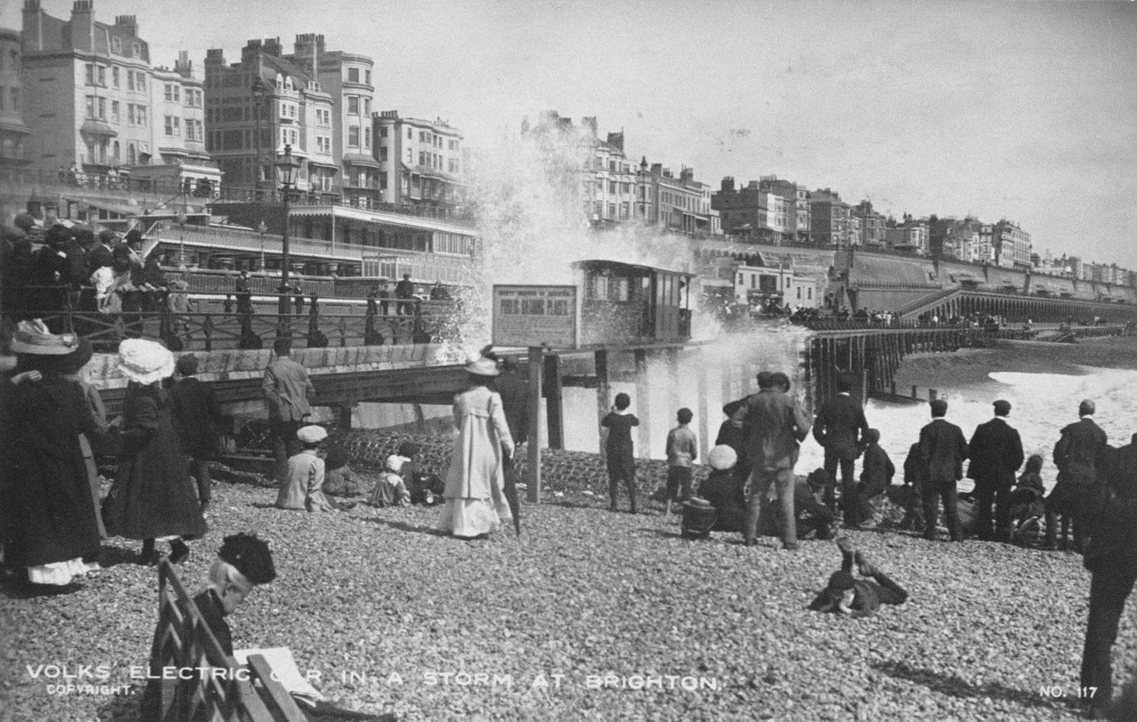 Volks Electric Railway, Brighton od English Photographer