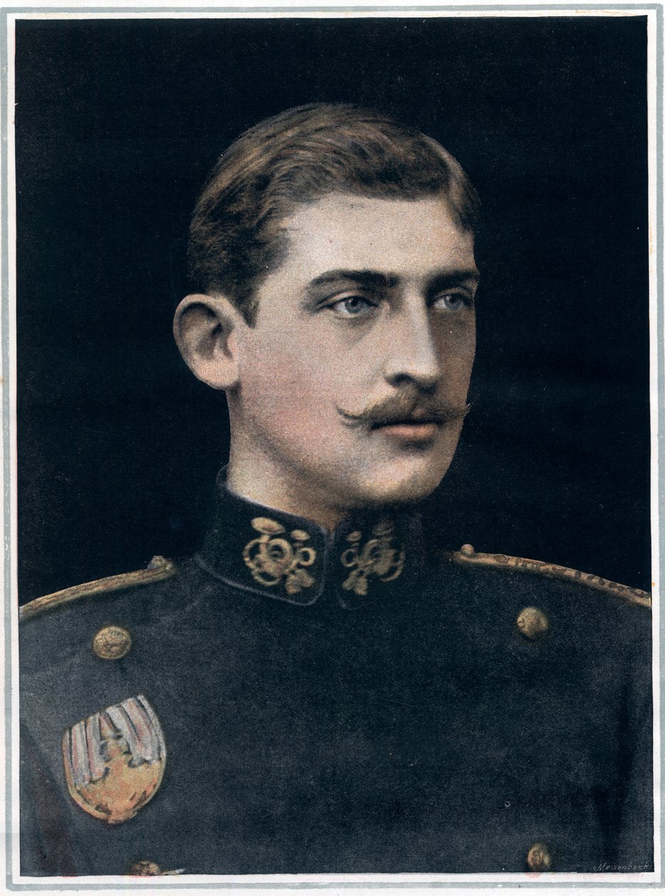 Portrét Ferdinanda Rumunského (1865-1927), krále Rumunska. od English Photographer English Photographer