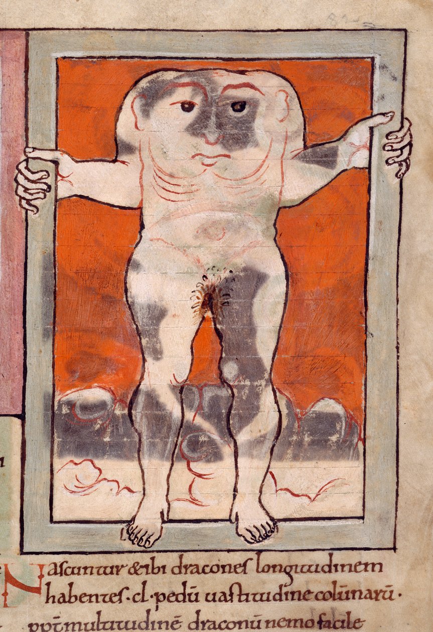 A Blemmyae, ilustrace z 