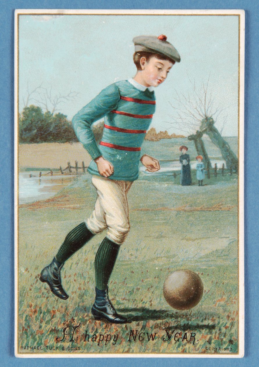 Šťastný nový rok, c.1890 od English School