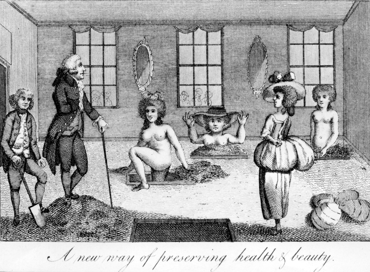 Nový způsob zachování zdraví a krásy, 1786 od English School