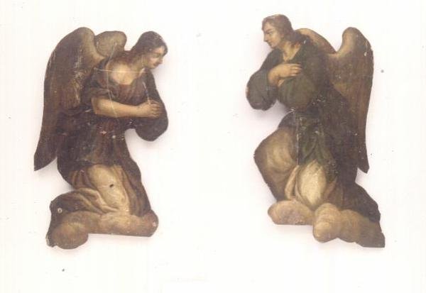 Pár andělů (panel) od English School