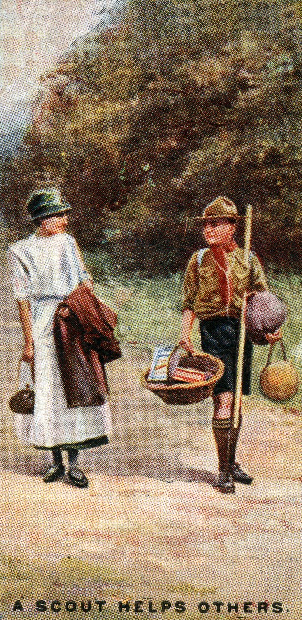 Skaut pomáhá druhým, 1929 od English School