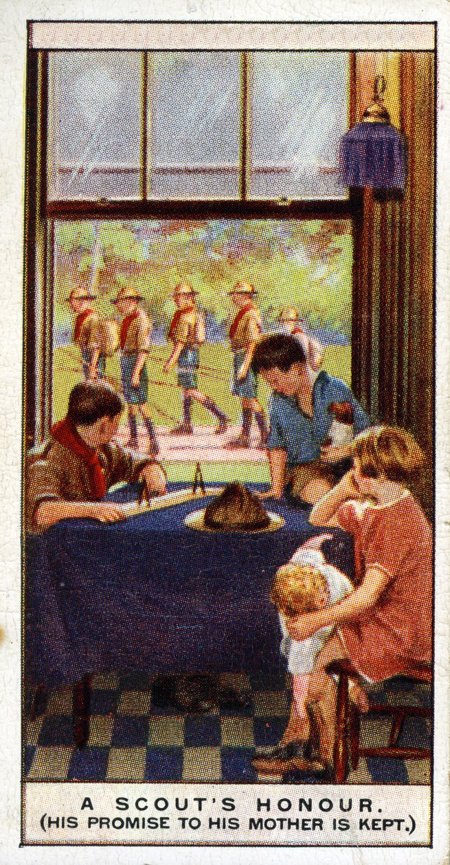 A Scouts Honor je třeba věřit, 1929 od English School