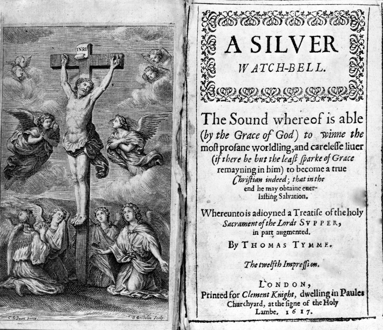 Stříbrný zvonek od Thomase Tymma, 1617 od English School