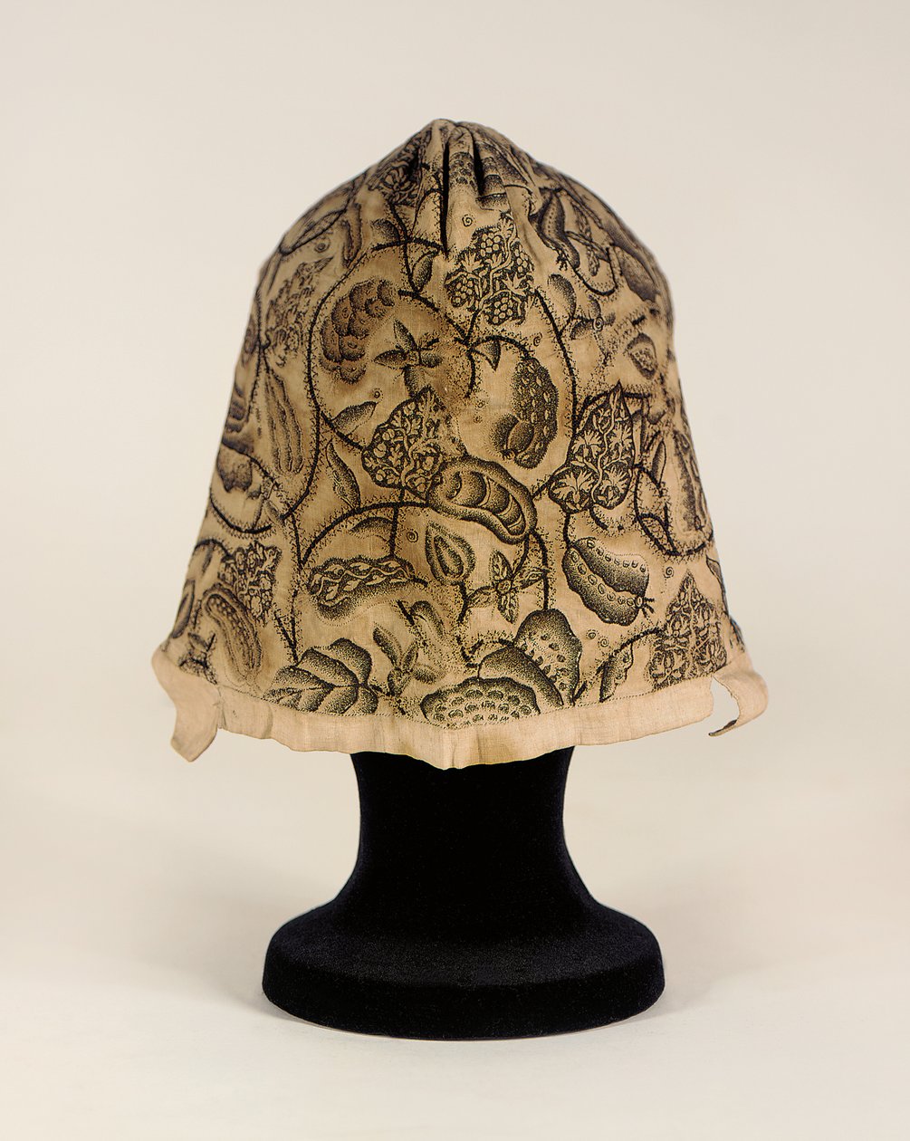 Jemný černý coif, 1620-40 od English School