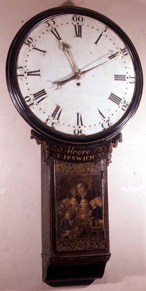 Hodiny Act of Parliament, Thomas Moore (fl. 1720-89), Ipswich, polovina 18. století od English School