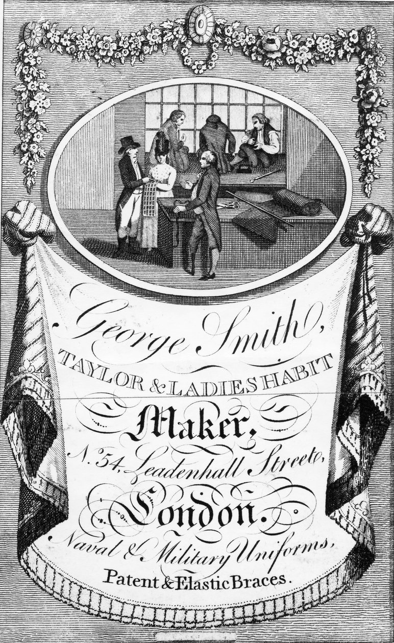 Reklama pro George Smith, Taylor a Ladies Habit Maker od English School