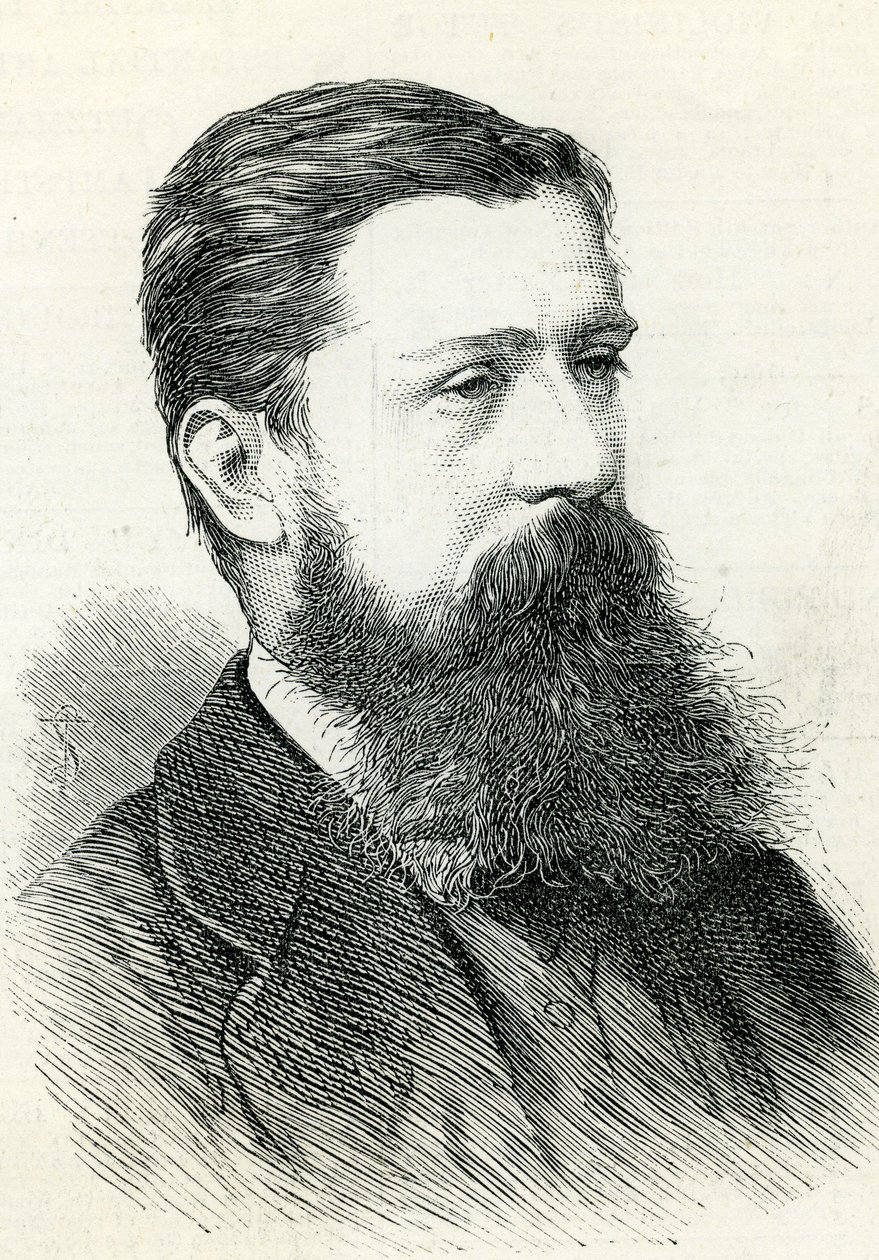 Alfred Pizzey Newton (1830-83) z Illustrated London News 1883 od English School