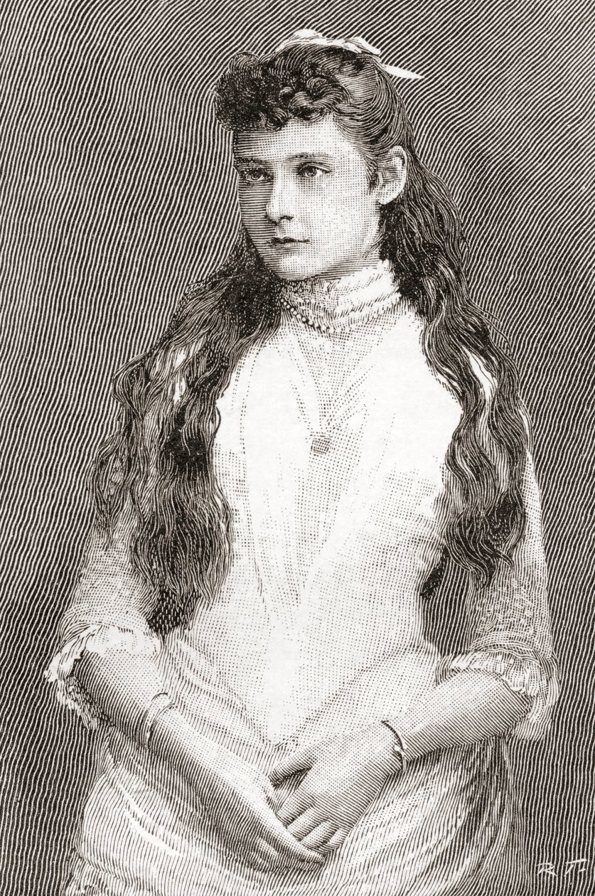 Alix Hesenská a u Rýna později Alexandra Feodorovna od English School