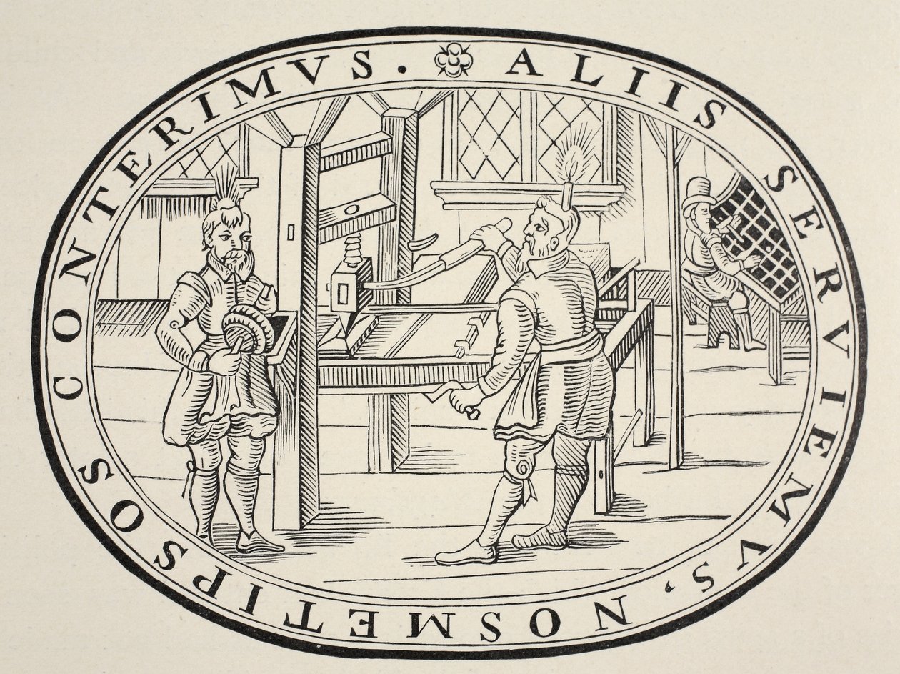 Anglická tiskárna, 1619 od English School