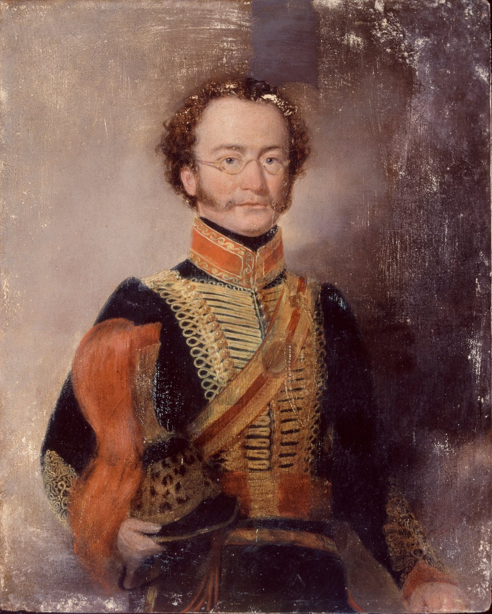 Neznámý důstojník, Regiment of Bombay Horse Artillery, c.1840 od English School