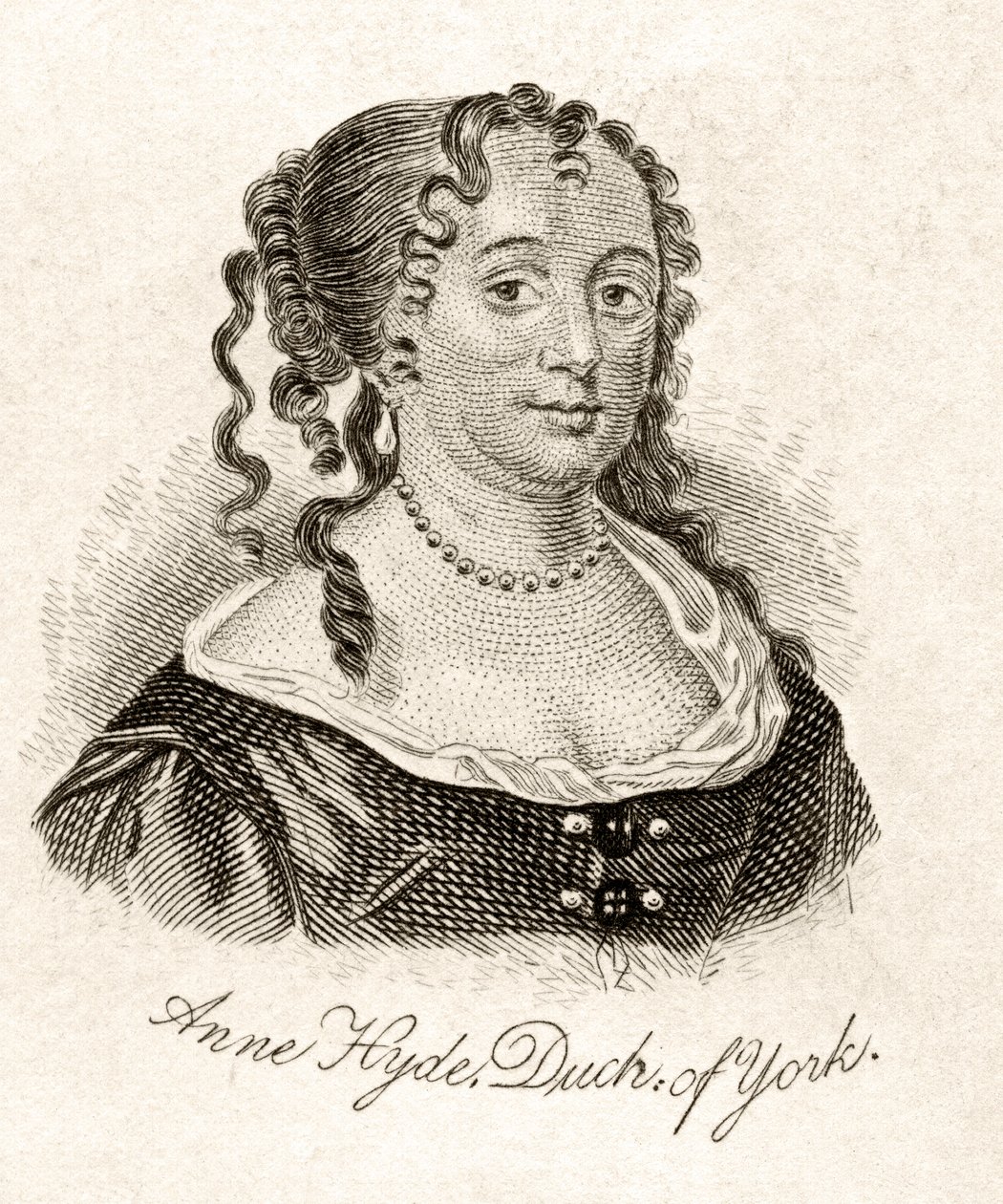 Anne Hyde, vévodkyně z Yorku, z 
