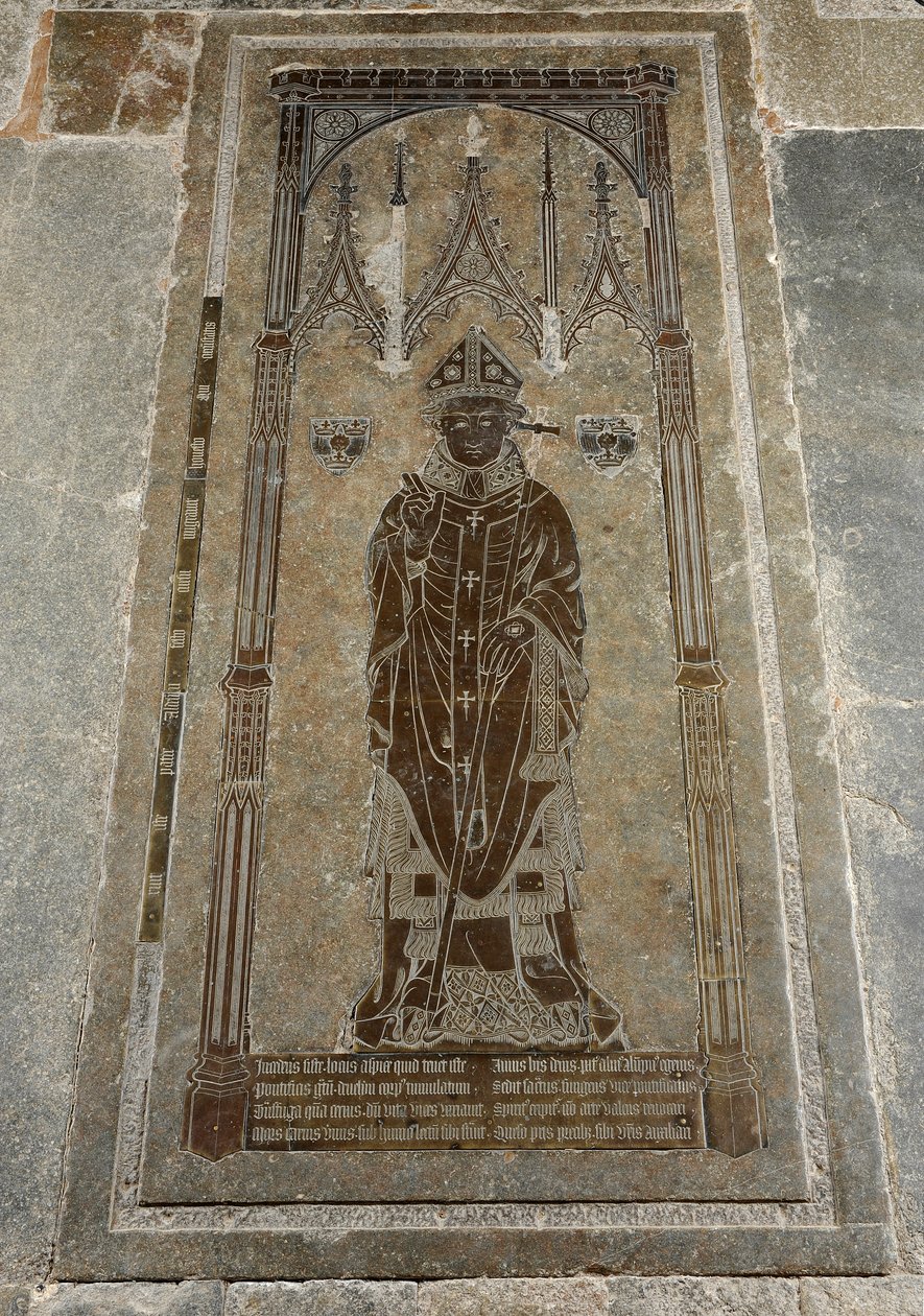 Arcibiskup Thomas Cranley, 1417 (mosaz) od English School