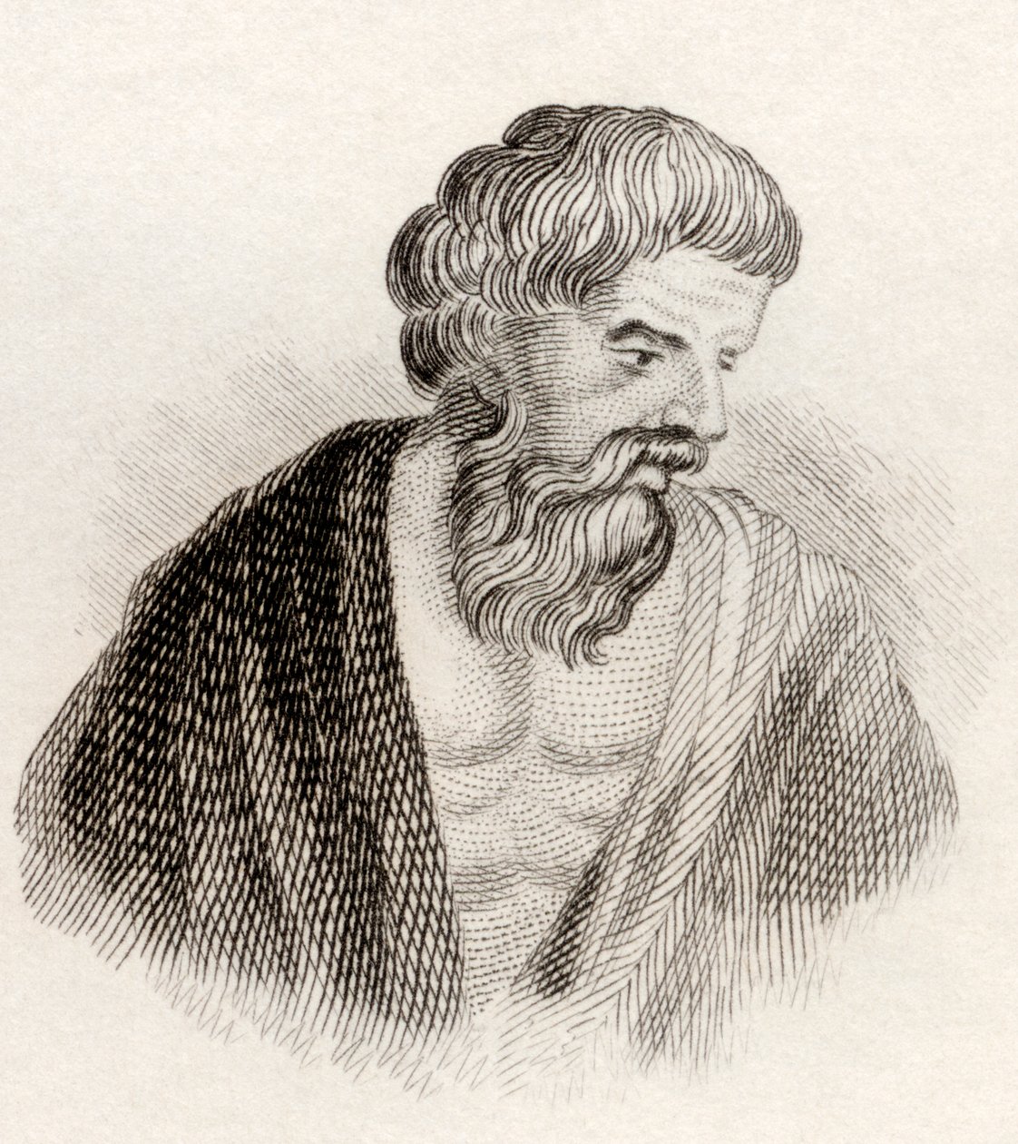 Aristomachus, z „Crabbes Historical Dictionary“, vydaného v roce 1825 od English School