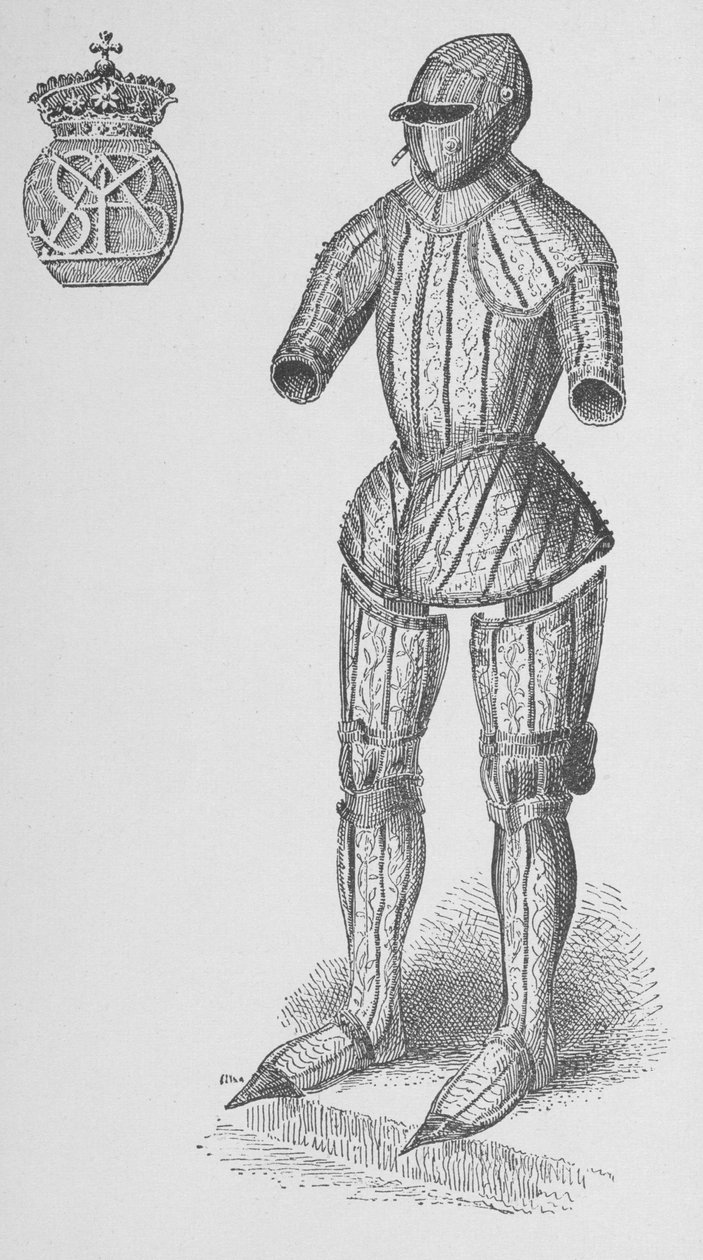 Zbroj Isabely I. (1451-1504), královny Kastilie od English School