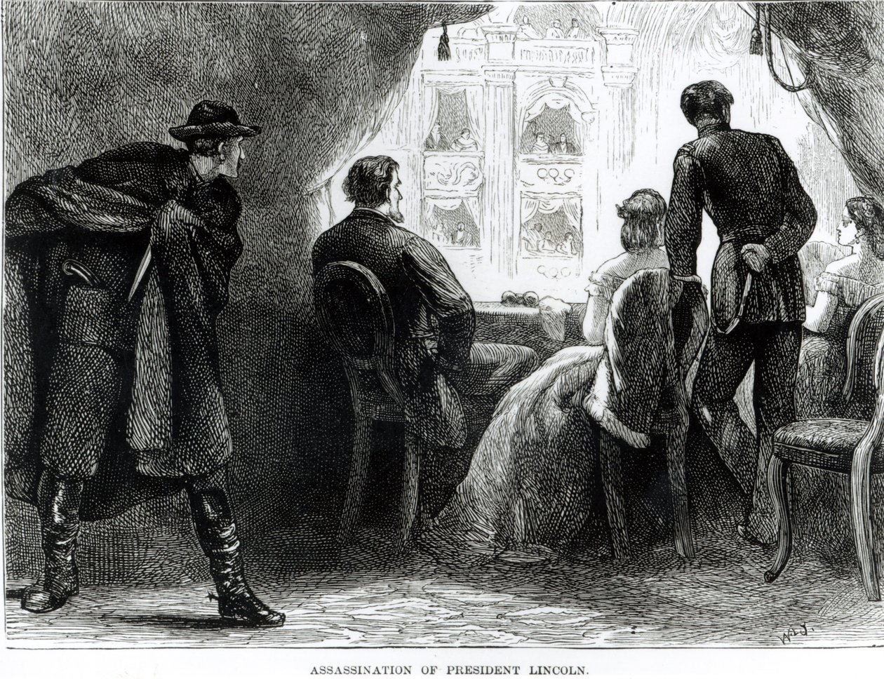 Atentát na prezidenta Lincolna, 14. dubna 1865 od English School