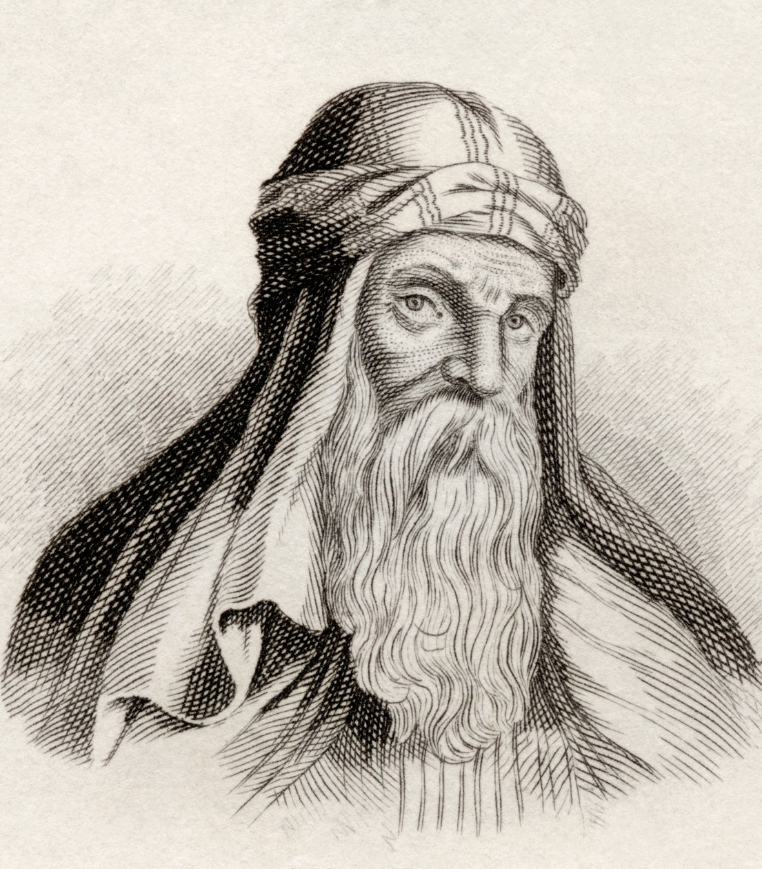Basil of Caesarea, z „Crabbes Historical Dictionary“, vydané v roce 1825 od English School