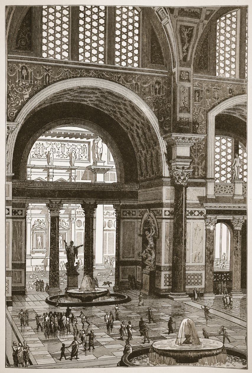 Baths of Caracalla (obnoveno) od English School
